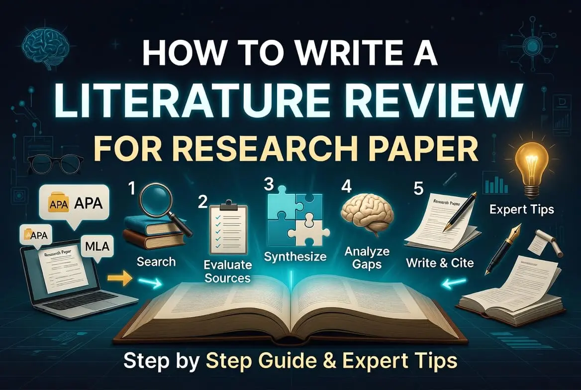 How to Write a Literature Review for Research Paper: Step-by-Step Guide & Expert Tips