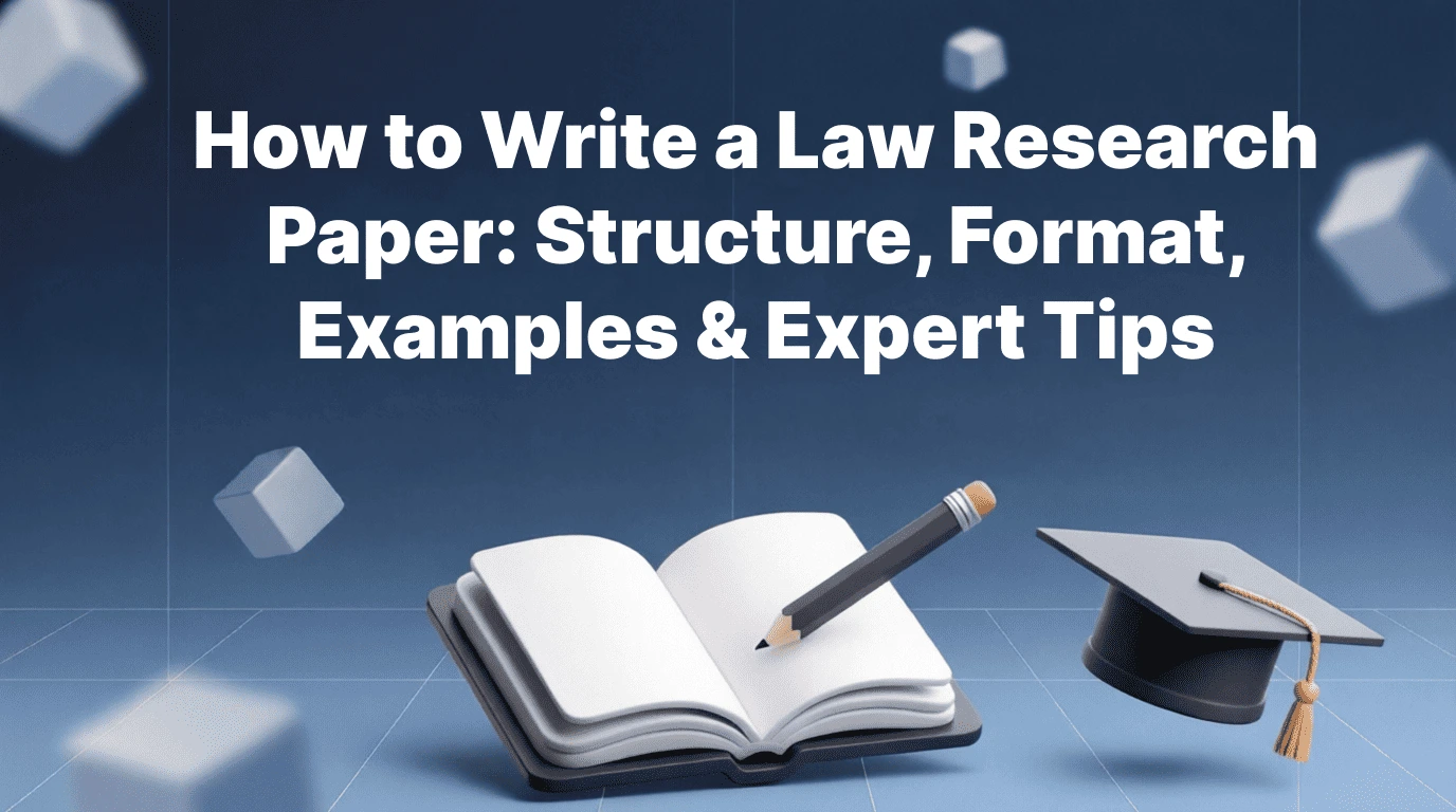 How to Write a Law Research Paper: Structure, Format, Examples & Expert Tips