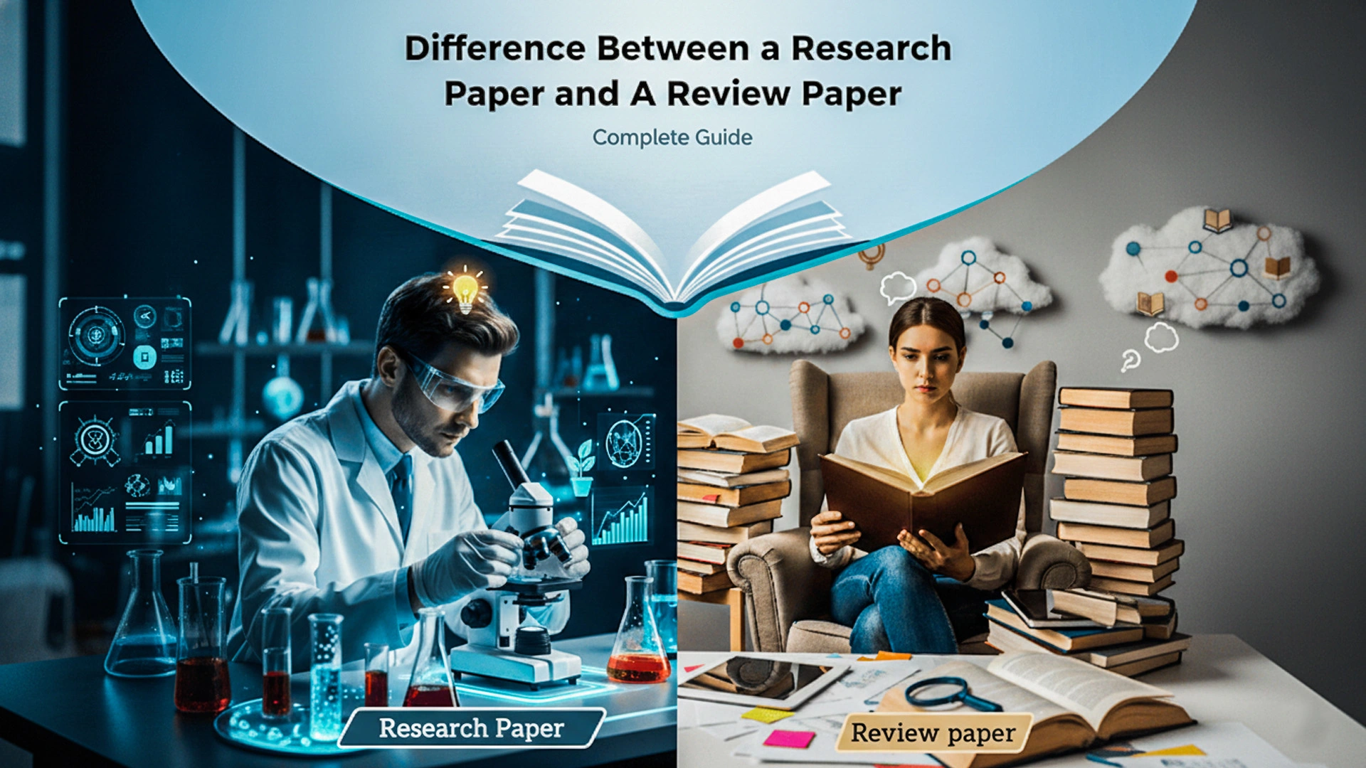 Difference Between a Research Paper and a Review Paper – Complete Guide